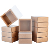 Kraft Paper Storage Gift Drawer Boxes CON-WH0089-37A-01-1
