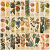 Fruit Pattern Paper Bookmarks for Office School AJEW-GF0004-40C-1