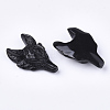 Synthetic Black Stone Pendants G-S336-69-01-1-2