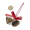 Iron Bell Hanging Ornaments HJEW-TA00381-3