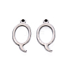 Tarnish Resistant 201 Stainless Steel Charms STAS-R105-Q-1