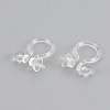 Plastic Clip-on Earring Findings KY-S155-08-2