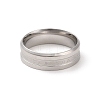 Ion Plating(IP) 304 Stainless Steel Finger Ring RJEW-C071-05P-2