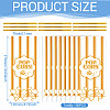 100Pcs Plastic Cookie Bags ABAG-TA0001-75-4