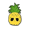 Pineapple Skull Enamel Pins JEWB-C048-02B-EB-1