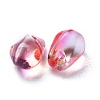 Transparent Glass Charms GLAA-O017-02F-2