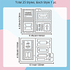 Carbon Steel Cutting Dies Stencils DIY-WH0309-1803-6