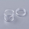 20G Plastic Portable Facial Cream Jar X-MRMJ-WH0011-J03-2