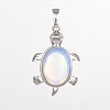 Tortoise Opalite Pendants G-D648-03-RS-1