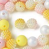 DIY Round Silicone & Acrylic & Berry Beads Making Findings Kits DIY-FS0006-26B-3