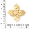 304 Stainless Steel & ABS Plastic Imitation Pearl Pendants STAS-Z185-04G-02-3
