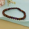 Classic Ethnic Style Faceted Glass Stretch Bracelets for Women RE4529-12-1