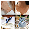 72Pcs 12 Styles ABS Plastic Imitation Pearls Charms/Connector Charms FIND-TA0003-16-7