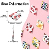 16Pcs 8 Colors Natural Freshwater Shell Pendants BSHE-FS0001-07-4