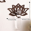 Lotus-shaped Hanging Hydroponic Plant Wwooden Racks PW-WG951BE-02-1