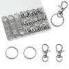 60Pcs Alloy Swivel Lobster Claw Clasps FIND-YW0004-54P-1