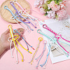 2Bags 2 Styles Korean Waxed Polyester Cord Pendant Decorations HJEW-SC0003-03-3