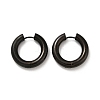 202 Stainless Steel Polishing Hoop Earrings EJEW-M106-02EB-05-4