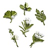6Pcs 6 Styles Baking Paint Alloy Lapel Pins for Backpack Clothes JEWB-CJ0003-02-8