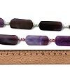 Dyed & Heated Natural Banded Agate Beads Strands GG-CBAB9C6-D03-01-4