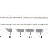 Brass Boston Link Chains Necklaces for Women NJEW-D302-59P-3