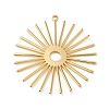 Brass Pendant KK-O100-18G-01-1