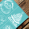 Self-Adhesive Silk Screen Printing Stencil DIY-WH0638-036-7