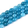 Natural Dyed White Jade Beads Strands G-T142-89A-4