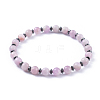 Natural Mixed Stone Stretch Bracelets BJEW-JB04493-2