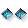 Embossed Glass Rhinestone Pendants GLAA-J101-03A-001BB-2