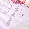 1Pc Alloy Planet Moon Hanging Ornaments AJEW-CN0001-06-3