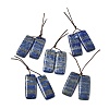 Natural Lapis Lazuli Pendants G-A265-02B-1
