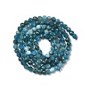 Natural Apatite Beads Strands G-G189-D16-02-3