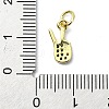 Brass Micro Pave Cubic Zirconia Pendants KK-H475-20G-01-3