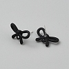 Alloy Stud Earrings Findings EJEW-WH20009-03B-2