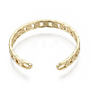 Brass Cuff Finger Rings LS-RJEW-N030-006-NF-2