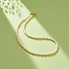Grade A Natural Pearl Rice Beaded Necklace for Women NJEW-JN03958-2