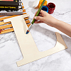 Unfinished Wood Shape WOOD-CN0001-010L-5