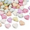 UV Plating Opaque Acrylic Beads MACR-L007-03D-1