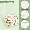 60Pcs Alloy Enamel Pendants ENAM-SC0008-03-6
