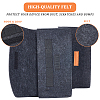 Nylon & Felt Storage Pouch Bag Protective Case ABAG-WH0042-04-4