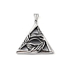 304 Stainless Steel Pendants STAS-K225-07AS-1