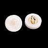 1-Hole Resin Alloy Shank Buttons FIND-B065-03G-11-2