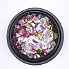 Rhinestone & Undrilled Micro Beads MRMJ-T016-04A-1