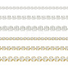  6m 6 Style Brass Rhinestone Strass Chains CHC-TA0001-04-1