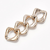 UV Plating ABS Plastic Linking Rings LS-CCB-S162-01A-03-3