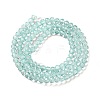 Transparent Baking Paint Glass Beads Strands DGLA-A034-T4mm-D01-2