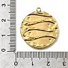304 Stainless Steel Enamel Pendants X-STAS-Z163-21G-07-3