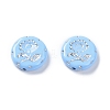 Opaque Acrylic Beads OACR-G016-27C-2