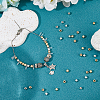 400Pcs 2 Colors Plastic Beads FIND-HS0001-27-6